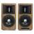 Edifier Airpulse A80 2.0 speakers, brown, front view