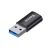 Pohľad z uhla na adaptér Baseus Ingenuity USB-A na USB-C OTG