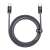 Kabel Baseus Dynamic Series USB-C na USB-C, siva, 2 metra