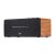 Edifier D12 brown Bluetooth speaker angled view