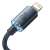 Cablu de încărcare și date USB Type-C, Lightning, 120 cm, 20W, încărcare rapidă, PD, model cu șireturi, Baseus Crystal Shine, CAJY000201, negru 138448555