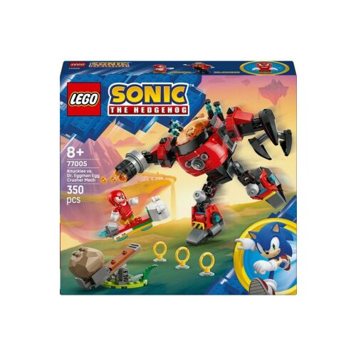 LEGO Sonic the Hedgehog Knuckles vs. Dr. Eggman Tojástörő mech játékszett doboz - LEGO Sonic