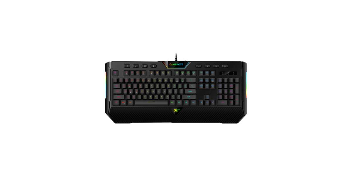 Havit KB486L Semi Mechanical Gaming Keyboard billentyűzet USB QWERTY ...