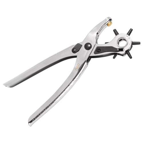 Deli Tools EDL1919C lyukasztó fogó Forgó bőrlyukasztó fogó 6 dB 2,2.5,3,3.5,4,4.5 mm Acél 1 dB