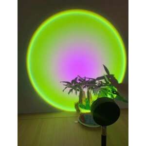 Naplemente projektor lámpa színes naplemente hatást kelt a falon - Állólámpa