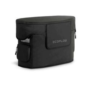 EcoFlow Delta Max Védőtáska - Fekete, tartós és vízálló hordtáska erőműhöz - Hordozható töltőállomás