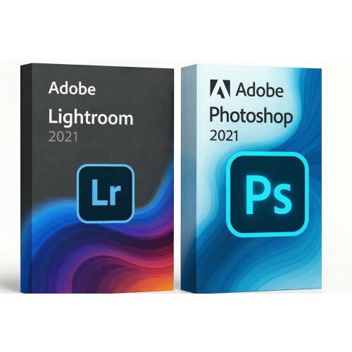 Adobe Photoshop 2021 és Lightroom 2021 szoftver csomag Windowsra, professzionális fotó- és képszerkesztés - Szoftver