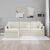 vidaXL Kanapé Krém 228 x 134 x 80 cm Bársony 152162304