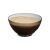 Luminarc Alba Lava Stone salátás tálka 500 ml salátával