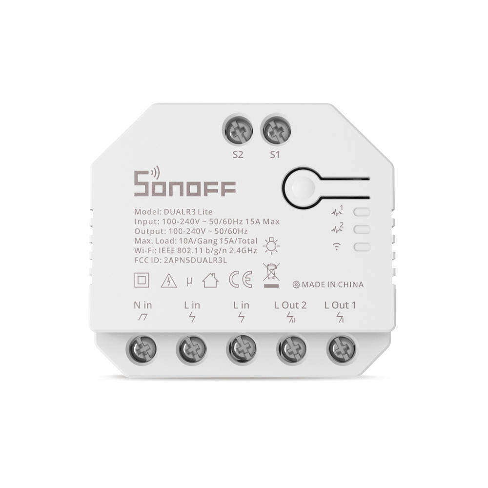 Sonoff Dual R3 Lite Okoskapcsoló