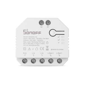 Inteligentný Wi-Fi prepínač Sonoff Dual R3 Lite