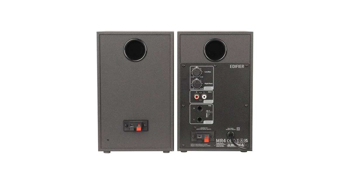 Edifier MR4 2.0 speakers (black) | Pepita.com