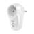 Sonoff S26R2TPE-FR smart WiFi plug, white, angled view