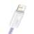 USB-kábel a Lightning Baseus Dynamic, 2,4A, 2m (Violet) 62153494}