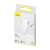 Baseus T2 Bluetooth tracker, white, packaging front view