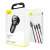 Baseus Digital Display Dual USB Autoladeger mit 3-in-1 Kabel Verpackung