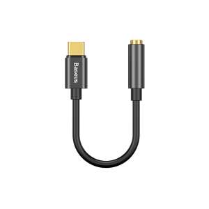 Baseus L54 USB-C Audio-Adapter + 3,5 mm Miniklinke (schwarz) 43805860 Jack Adapter