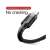 Baseus Cafule iPhone Lightning Cablu de date și încărcare 0,5 m 2,4 A gri/negru (CALKLF-AG1) 43801023