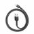 Baseus Cafule iPhone Lightning Cablu de date și încărcare 0,5 m 2,4 A gri/negru (CALKLF-AG1) 43801023