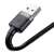 Baseus Cafule iPhone Lightning Daten- und Ladekabel 0,5 m 2,4 A grau/schwarz 43801023