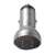Baseus CCBX-0S dual USB car charger front view with digital display