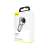 Зарядно за кола Baseus CCBX-0S с цифров дисплей 2xUSB 24W #silver 43799797
