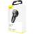 Baseus CCBX-0G Car charger with LCD display 2xUSB 24W #grey 49777414