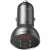 Baseus CCBX-0G Car charger with LCD display 2xUSB 24W #grey 49777414