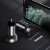 Baseus CCBX-0G car charger dimensions with phone