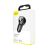 Ładowarka samochodowa Baseus, 2x USB, 4,8A, 24W - Ciemnoszary 49777414