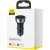 Incarcator auto Baseus USB / USB tip C, 65 W, 5 A SCP Quick Charge 4.0+ Power Delivery 3.0 Display LCD, Transparent (CCKX-C0A) 79482435