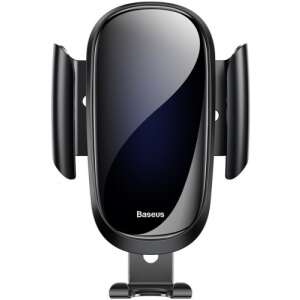 Baseus Future Gravity car phone holder, black, for air vent - Baseus
