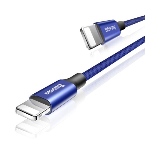 Cablu USB-C, Baseus, 3A, 120cm, Albastru (CALYW-13)