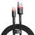 Baseus Cafule USB-C to USB cable, black and red, 2 meters long