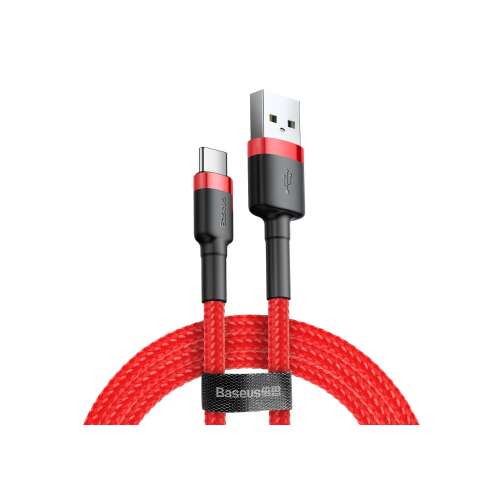 Kábel USB-USB-C Baseus Cafule 2A 2 m (červený)
