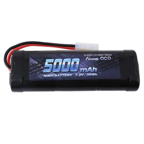 NiMH батерия Gens Ace 5000mAh 7,2V с Tamiya конектор за RC автомобили и танкове