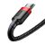 Kabel Baseus Cafule, Micro USB, 1,5A, 2m, rot-schwarz 43800501