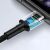 Baseus Cafule USB-USB-C kábel SuperCharge 5A 1m (CATKLF-PG1) #fekete-szürke 96104223