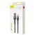 Kabel Baseus Cafule, USB-C, Huawei SuperCharge, QC 3.0, 5A, 1m, czarno-szary 103406876