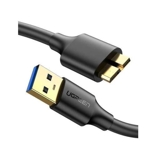 Kábel Ugreen USB 3.2 Gen 1 (3.1 Gen 1) USB A na Micro-USB B, čierny, 1 meter