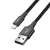 Baseus Fast 4 în 1 cablu USB-C / Lightning / 2x Micro 3.5A de 1,2 m (negru) 43804766