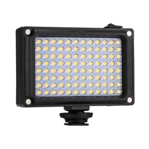 Puloz LED camera light, 860 lumen, with 96 LED beads, for DSLR camera or tripod photography