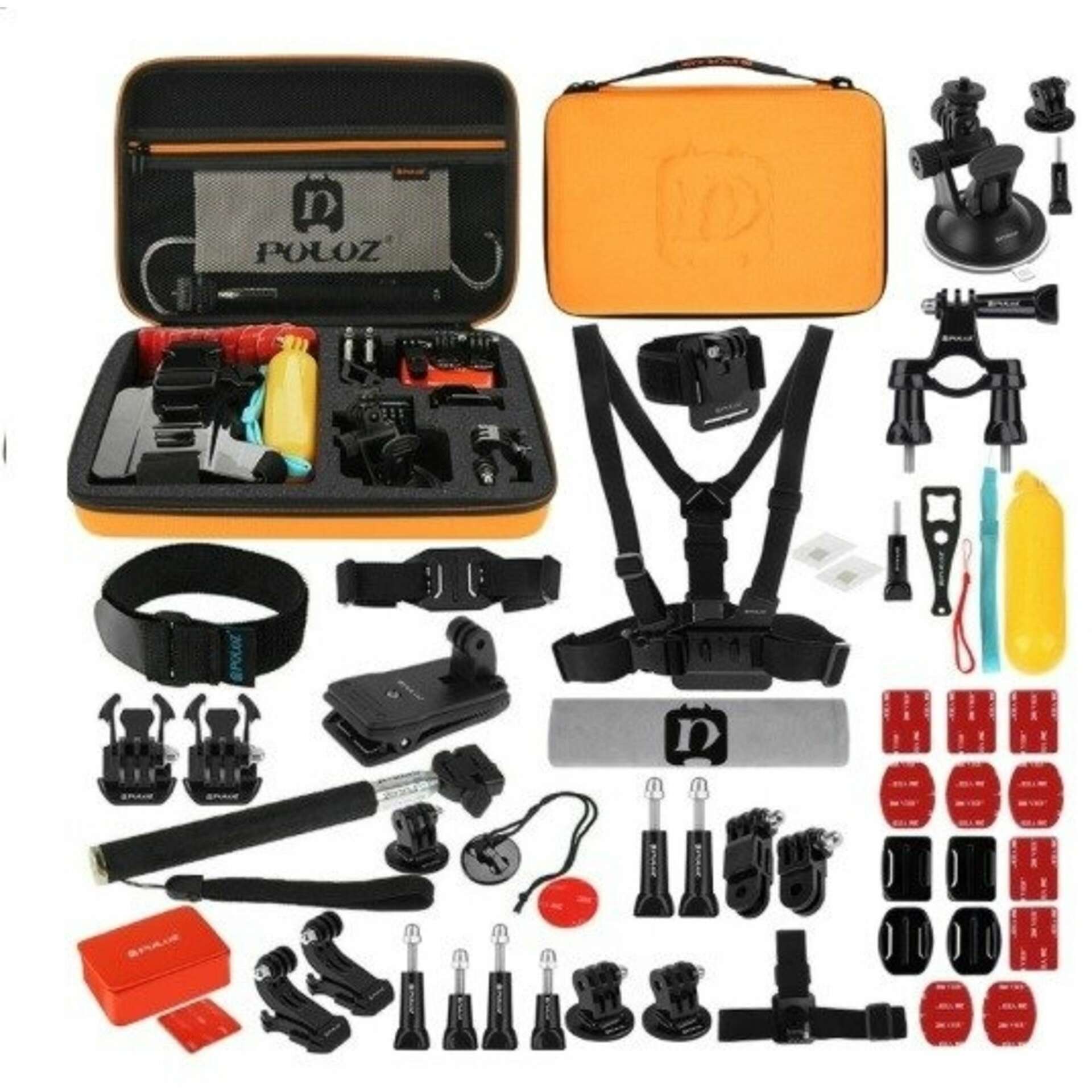 Accessories Puluz Ultimate Combo Kits for sports cameras PKT26 53 in 1