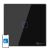 Intrerupator simplu smart, sticla securizata neagra, montaj in doza, compatibil Alexa si Google Assistant, Sonoff 43745500