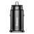 Baseus CCALL-DS01 dual USB car charger, black