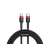 Baseus Cafule USB-C – USB-C PD Cable 60W 2m #black-red 80917445