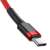Baseus Cafule USB-C – USB-C PD Cable 60W 2m #black-red 80917445