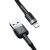 Baseus Cafule Ladekabel, USB auf Lightning, 1,5 A, 2 m, Silber 100537581