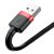 Cablu Date si Incarcare Baseus, Cafule CALKLF-C19, USB la Lightning, 1.5A, 2m, Negru - Rosu (CALKLF-C19) 86921358