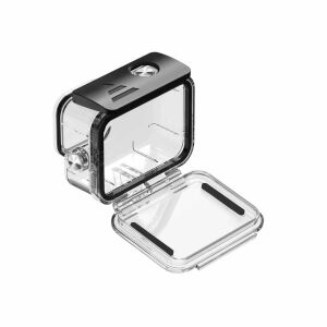Водоустойчив калъф Telesin за GoPro Hero 9, 10 и 11 - Ъглов изглед - Аксесоар за камера за действие